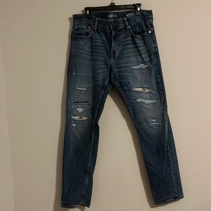 Old Navy Slim Jeans with fake rips